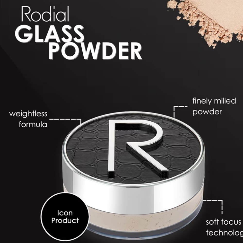 Brand new in Box by Rodial Loose Blurring Powder - Black and Cream